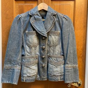 Banana Republic Denim Blazer, Size 2